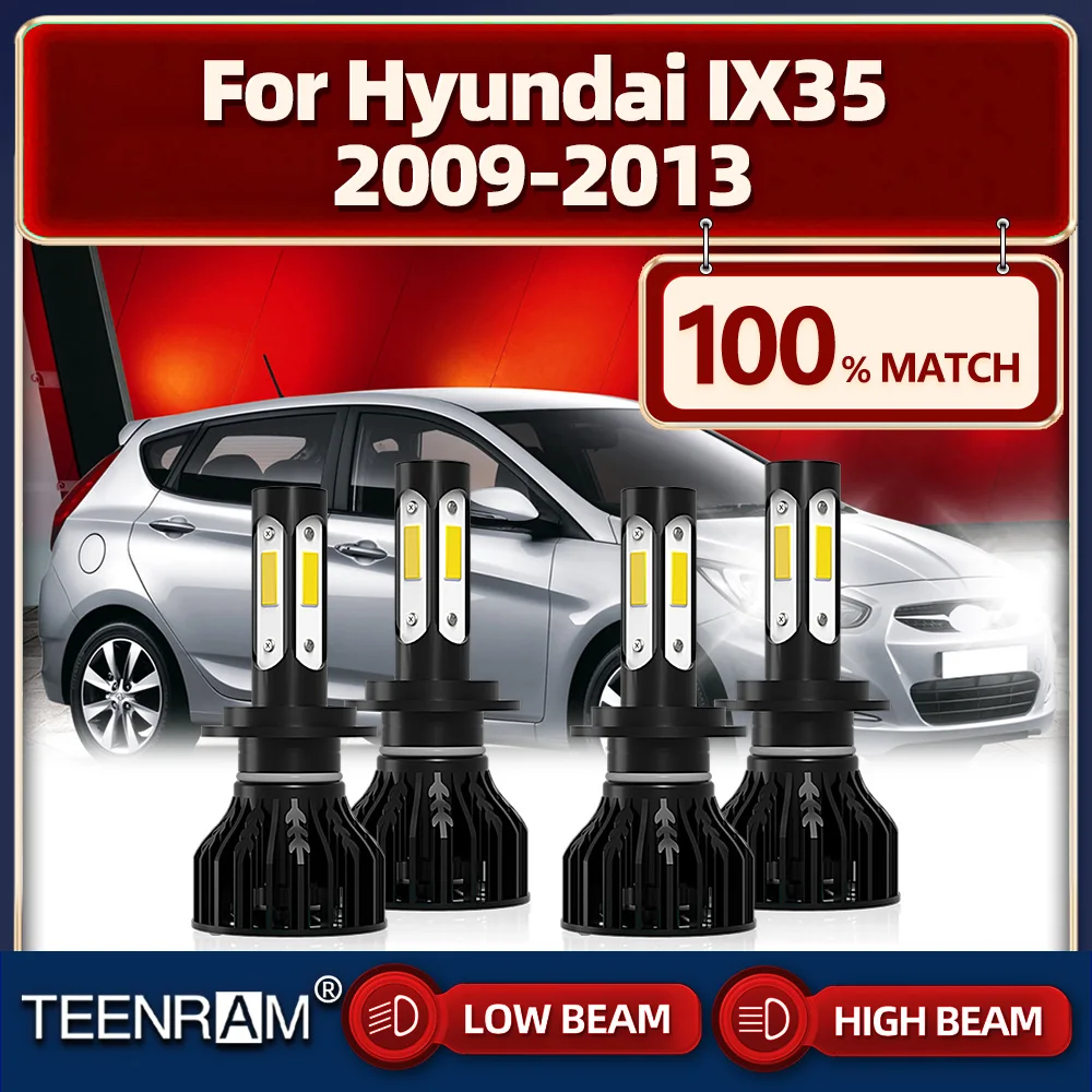 240 Вт светодиодные фары лампы 40000LM автолампы 12 В 24 чипы CSP автомобильные 6000K для