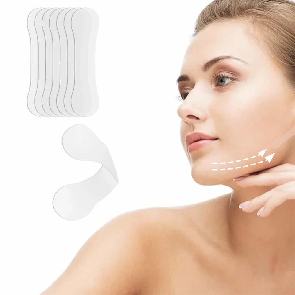 

100Pcs Invisible Lifting Beauty Patch Lifting Shrink Stickers Lighten Fine Lines Reduces Wrinkles Face-lifting Paste Lifting