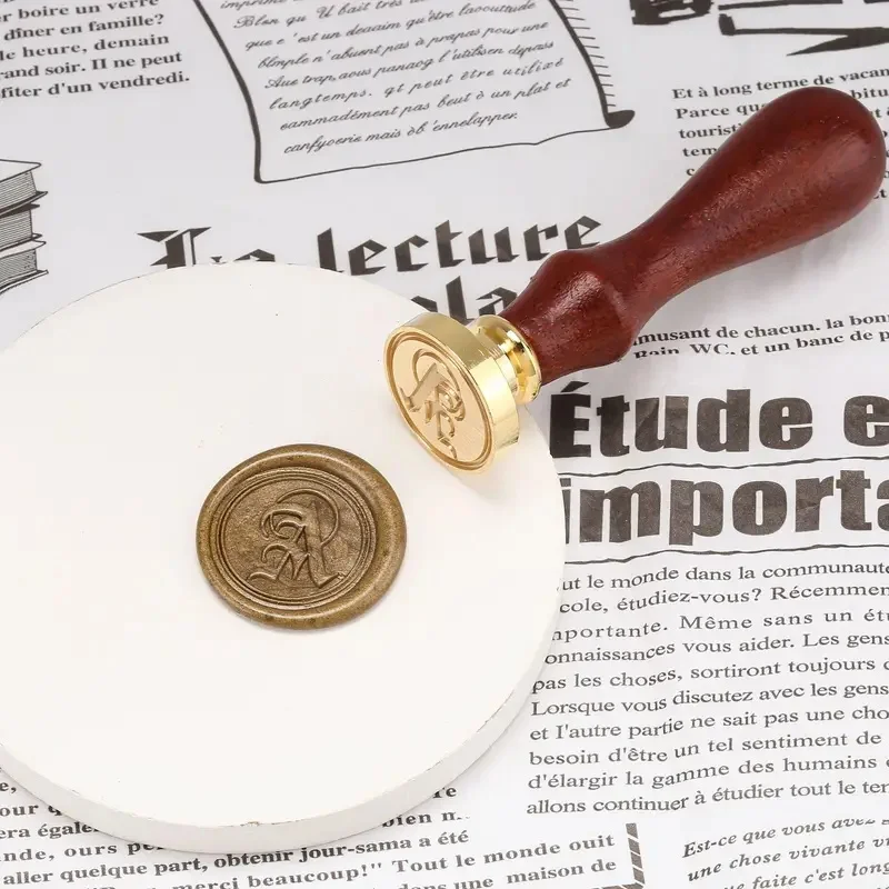 Начальная Восковая краска готический стиль персонализированные подписи