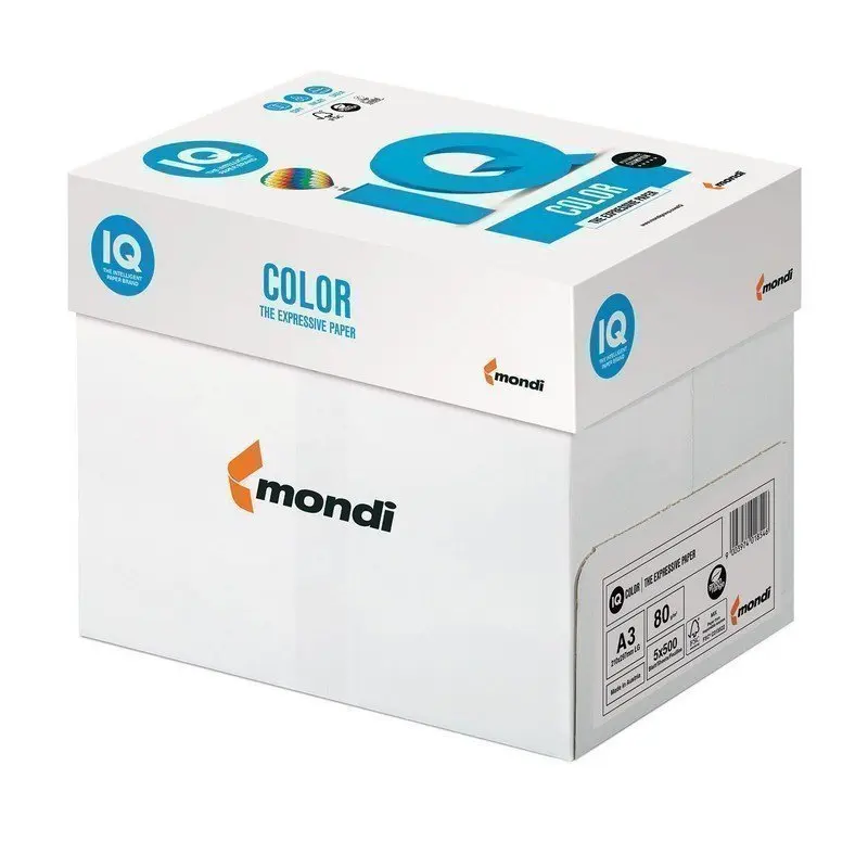 IQ Color Бумага А4 160 г/м2 250 л умеренно-интенсив бледно-лиловая 110827 |