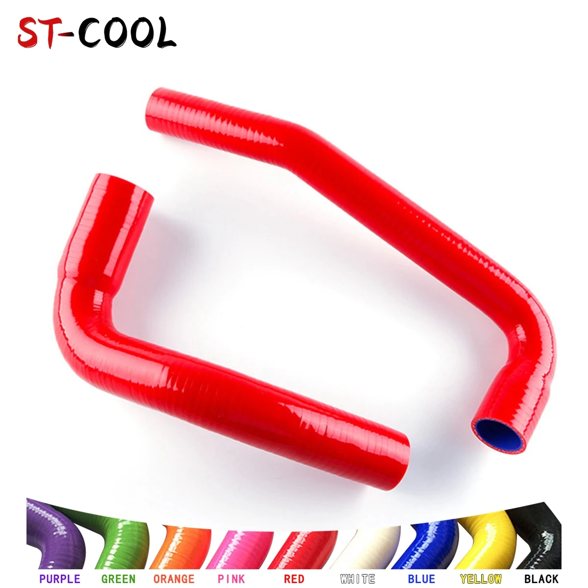 

FOR JEEP WRANGLER YJ/TJ 2.4-4.2L 1987-2006 RADIATOR SILICONE HOSE KITS 1988 1989 1990 1991 92 93 94 95 96 97 98 99 00 01-06 2PCS