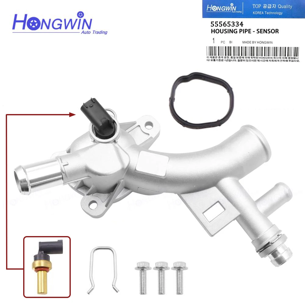 

25193922 Алюминиевый шланг корпуса термостата двигателя для Chevrolet Cruze Sonic Trax Buick Encor 55565334 1338030 55596898 13251447