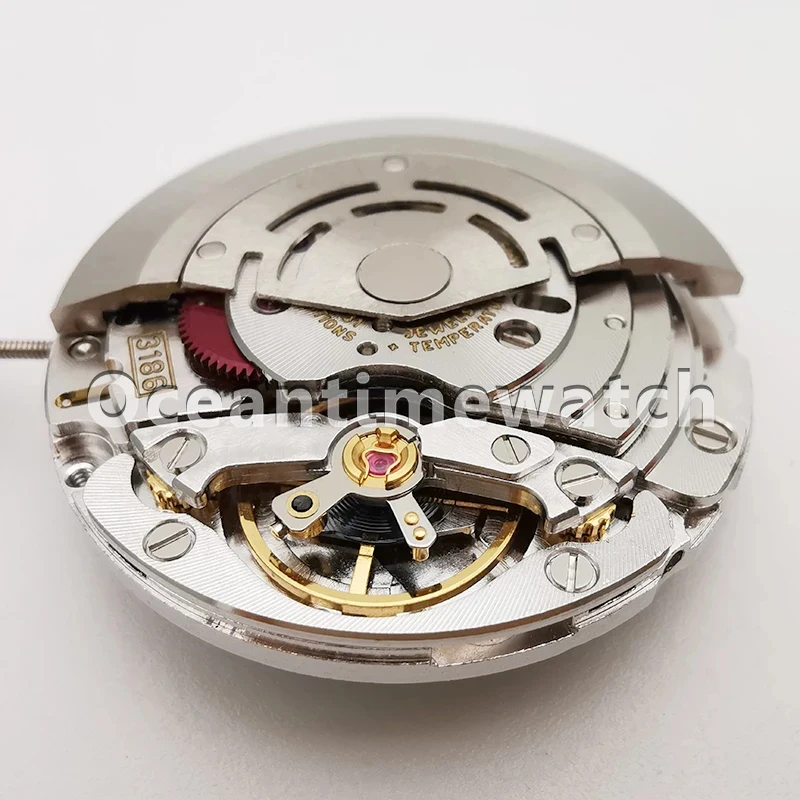 

Luxury Mechanical Watch For GMT 116710 Automatic Mechanical Men Watches Blue Balance 3186 Movement Watch Parts