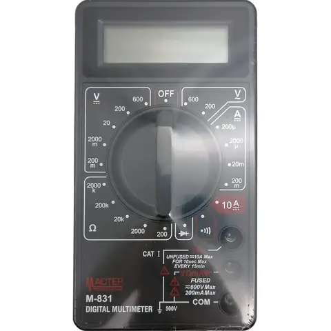 Купить мультиметр с предохранителем Мультиметры: Mastehs mu64 multimeter - купить по выгодной цене в интернет-магази