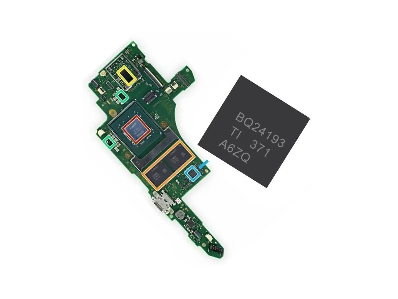 

BQ24193 Battery Management Charging Original IC Chip For Nintendo Switch NS