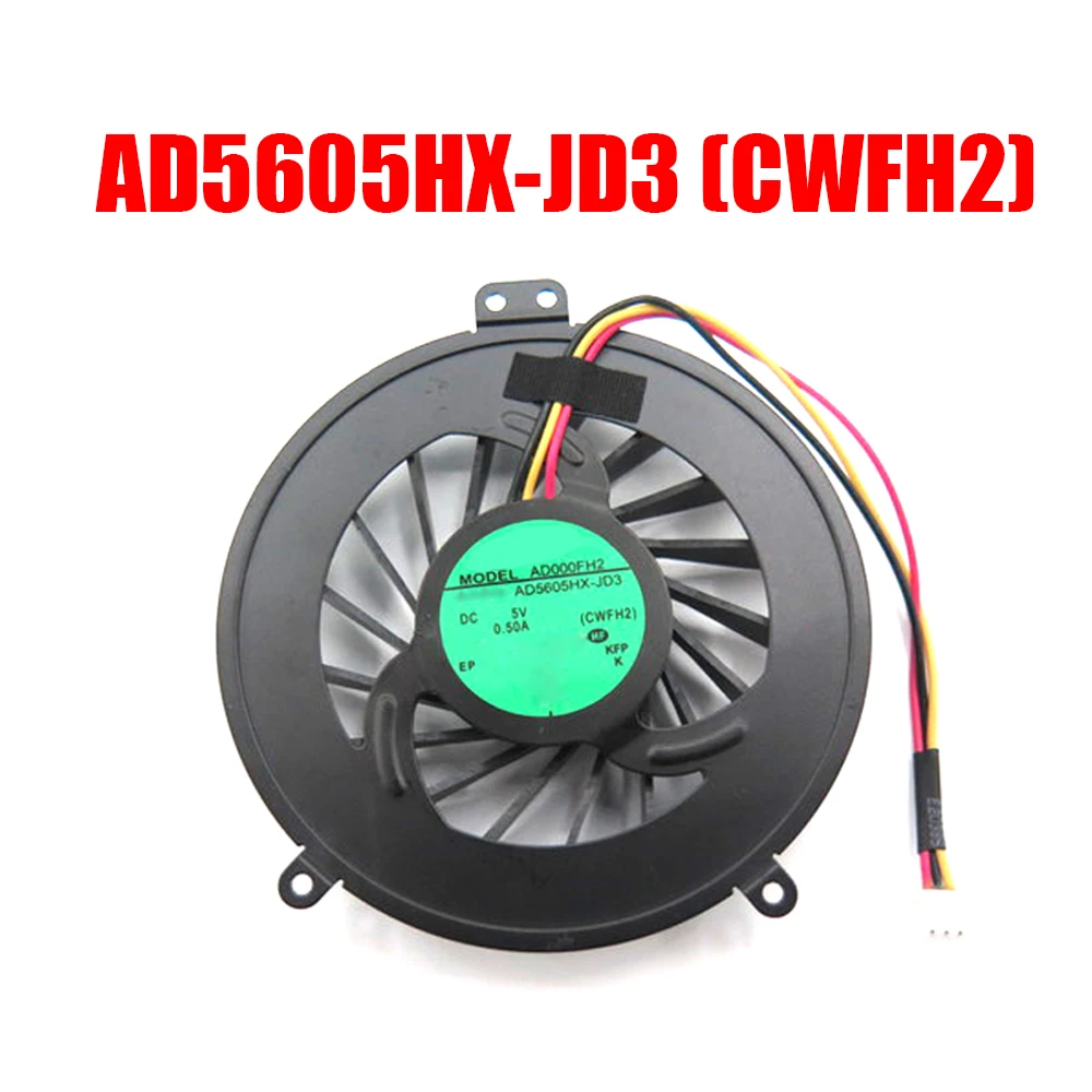 Вентилятор ЦП для ноутбука Fujitsu Для LifeBook A530 A531 AH502 AH512 AH521 AH530 AH531 NH751 AD5605HX-JD3 (CWFH2) Вентилятор ЦП для ноутбука Fujitsu Для LifeBook A530 A531 AH502 AH512 AH521 AH530 AH531 NH751 AD5605HX-JD3 (CWFH2)