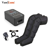 france dropshipping air compression device with 6 chamber for presoterapia massage therapy boots pump for circulation recovery