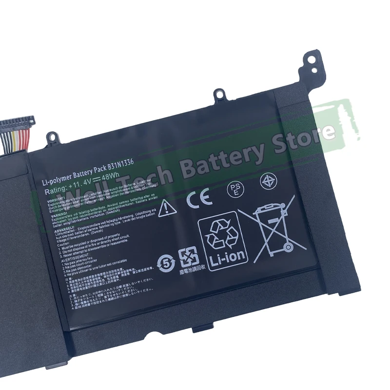 11 4 V 4200mAh A42-S551 B31N1336 Аккумулятор для ноутбука ASUS S551 K551 S551L K551L C31-S551 3ICP7/65/80