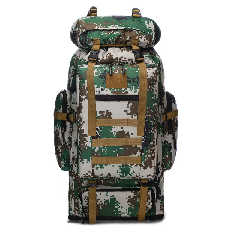 

Wanthot 75L Lightweight Water Resistant Hiking Backpack Outdoor Sport Daypack Travel Bag Climbing Camping Touring