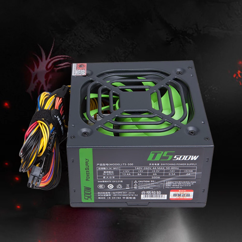 Бесшумный игровой блок питания Dual 6Pin ATX | AliExpress