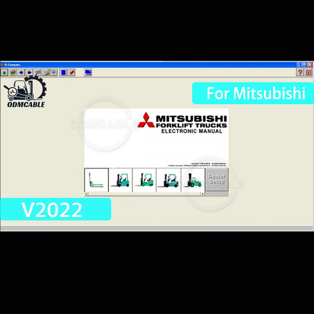 

Forklift Electronic Manual (N-Compass) for Mitsubishi forklift diagnostic tool