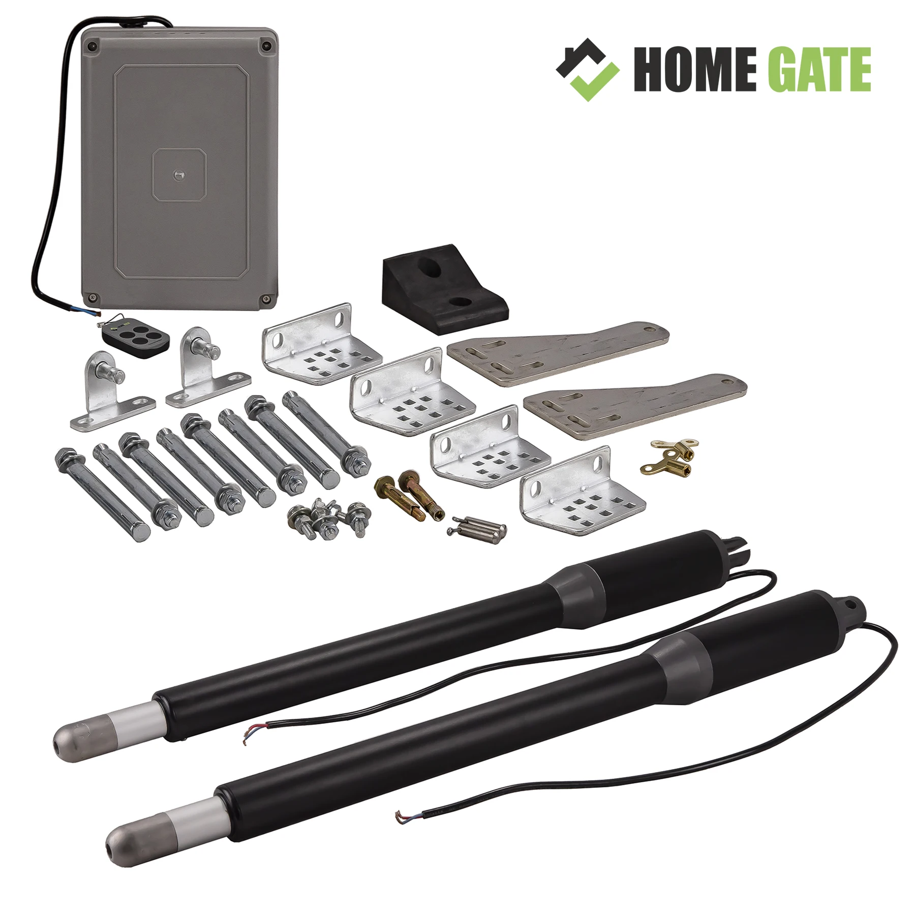 

Swing gate actuator Door Opener Gate Opener Home Gate 150DC. Signal lamp, photocells included Remote control for gate