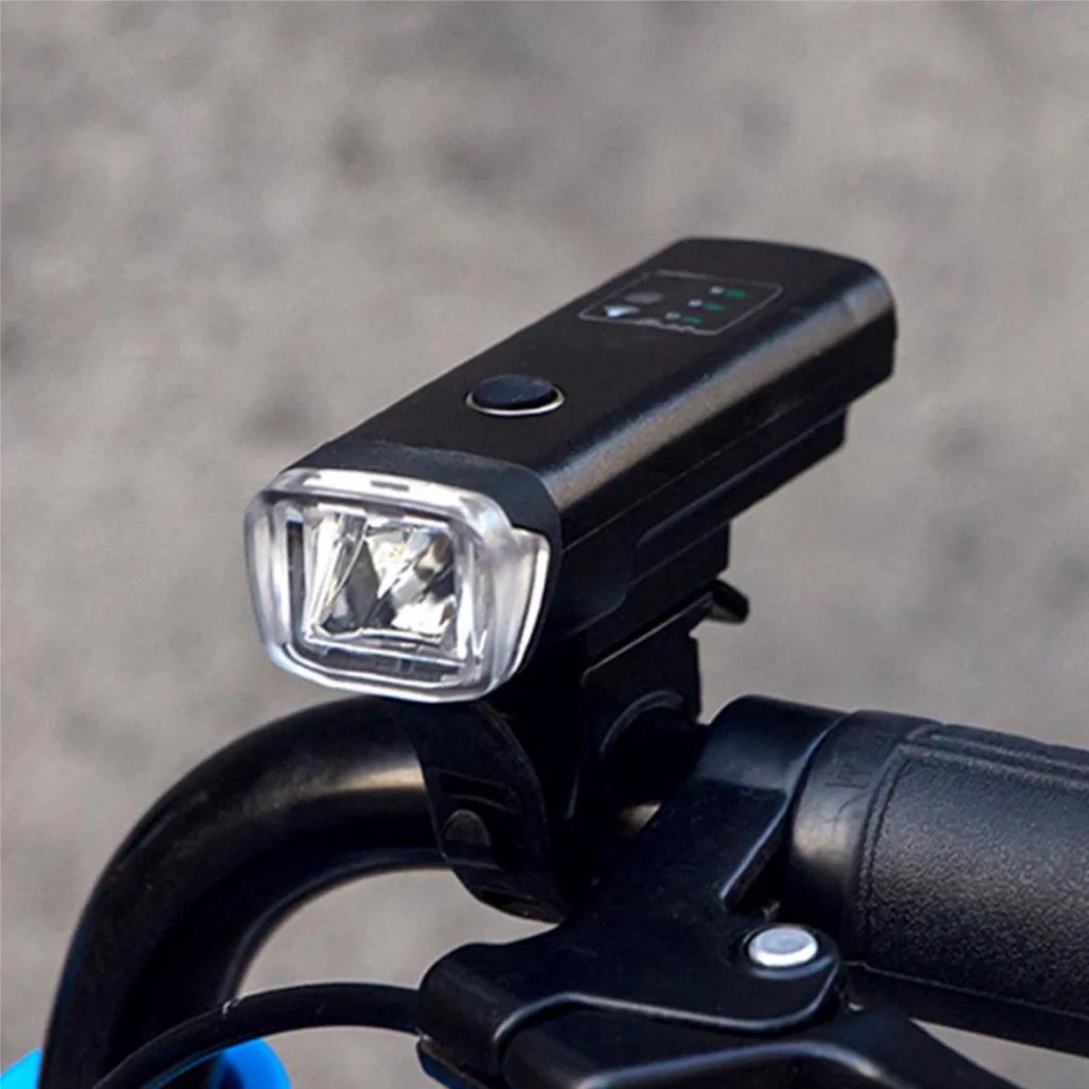 

Farol Bicicleta Bike Luz Ultra Led A Prova D'agua com Fotocélula Usb Ciclismo