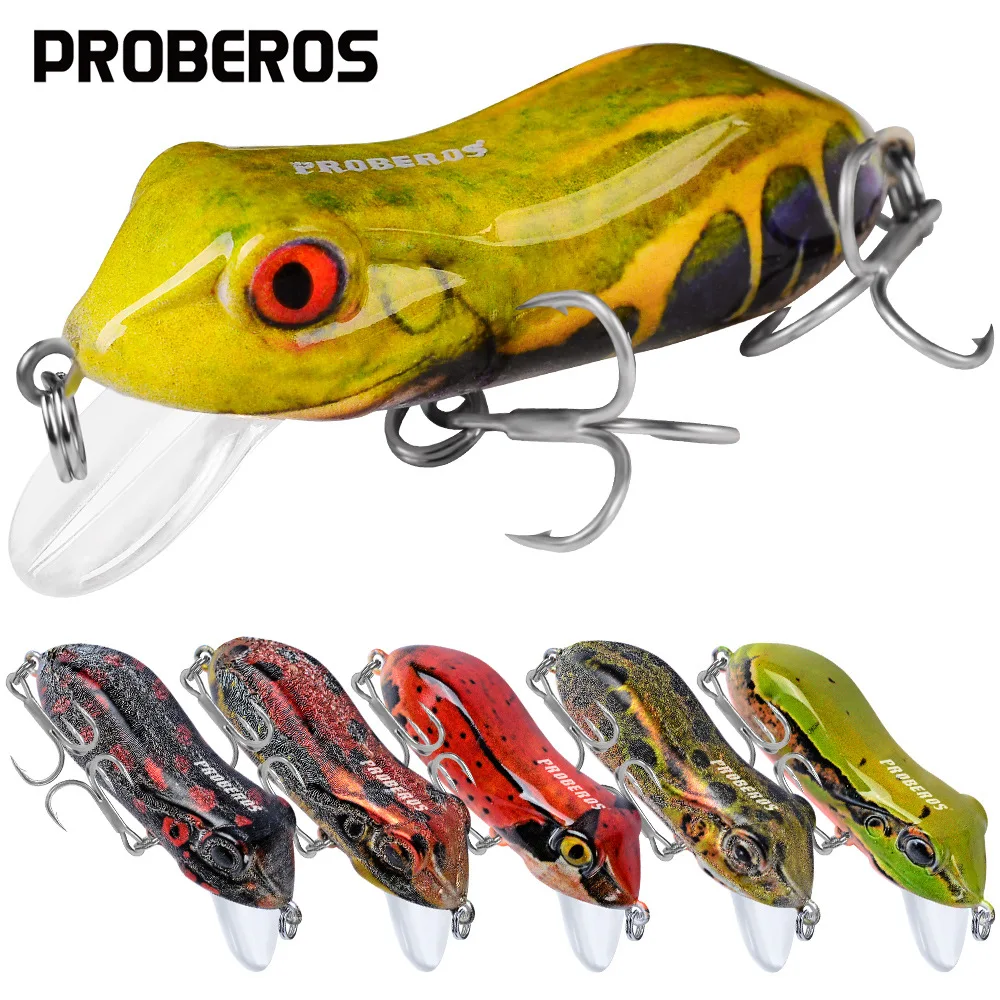 

1 Pack 5.5cm/9.5g Topwater Soft Frog Fishing Lure Crankbait Artificial Soft Lure Swing Tackle for Fishing Lure Lure False Lure