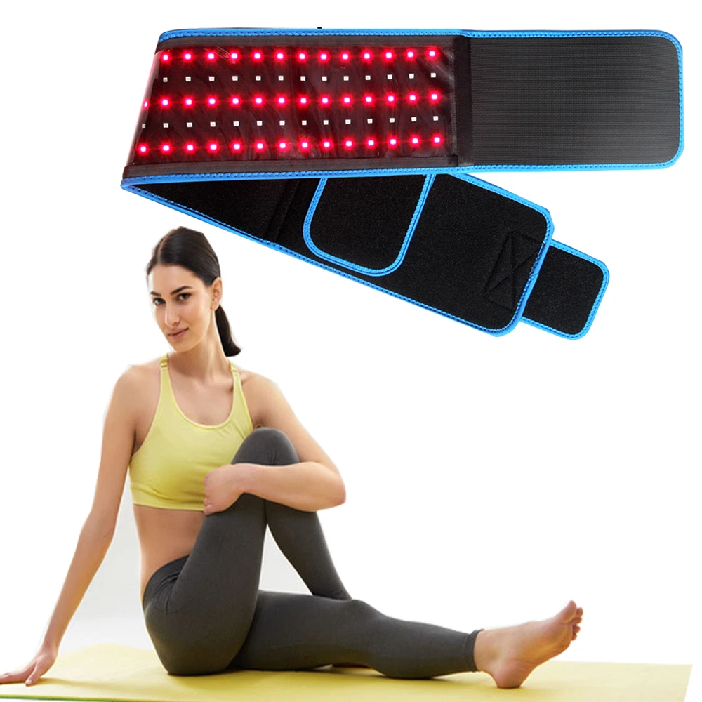 IDEAREDLIGHT Infrared LED Light Therapy Belt 850nm 660nm Light Recovery Muscle Pain Wound Repair Relief Shoulder Wrap