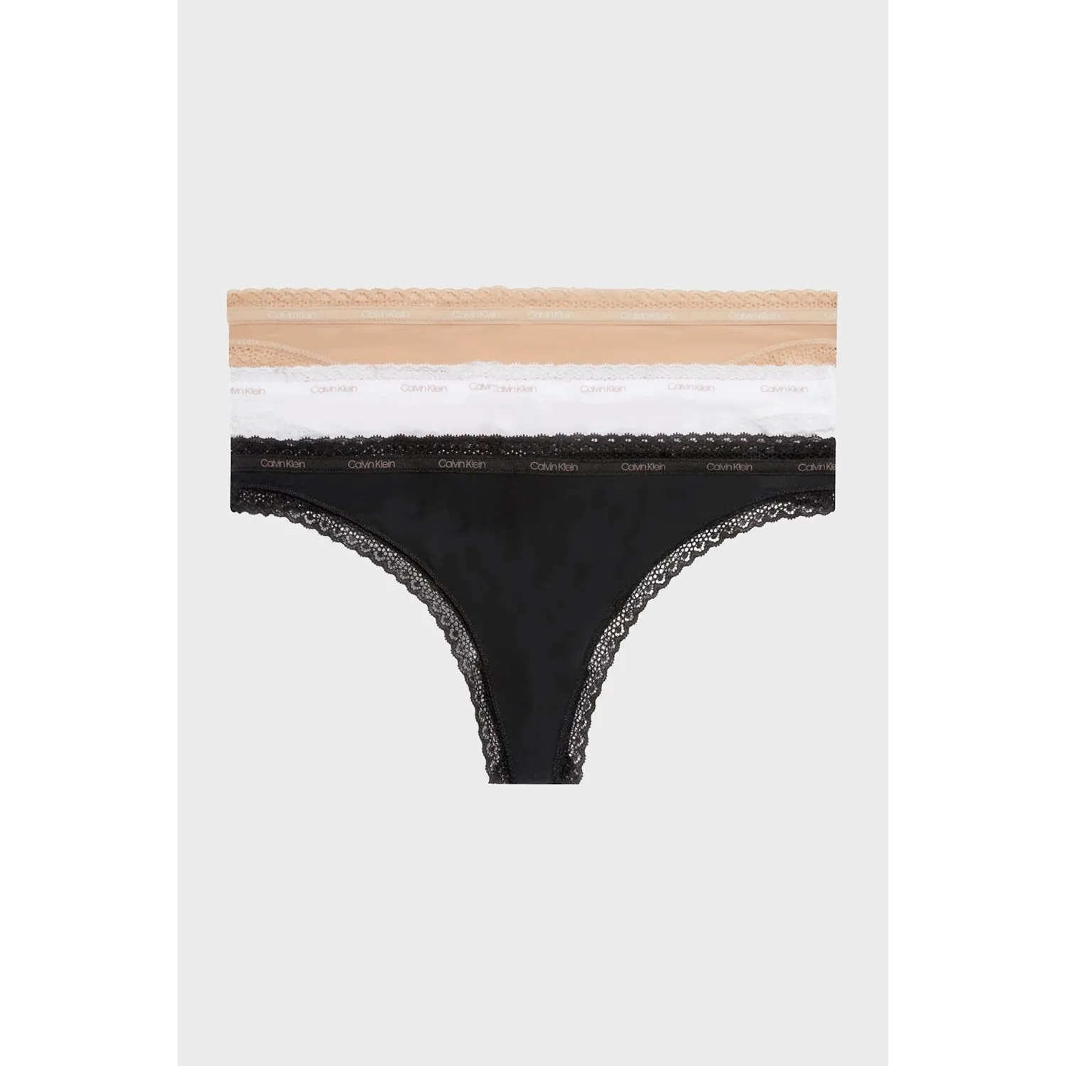 Calvin Klein Кружевные трусики-стринги