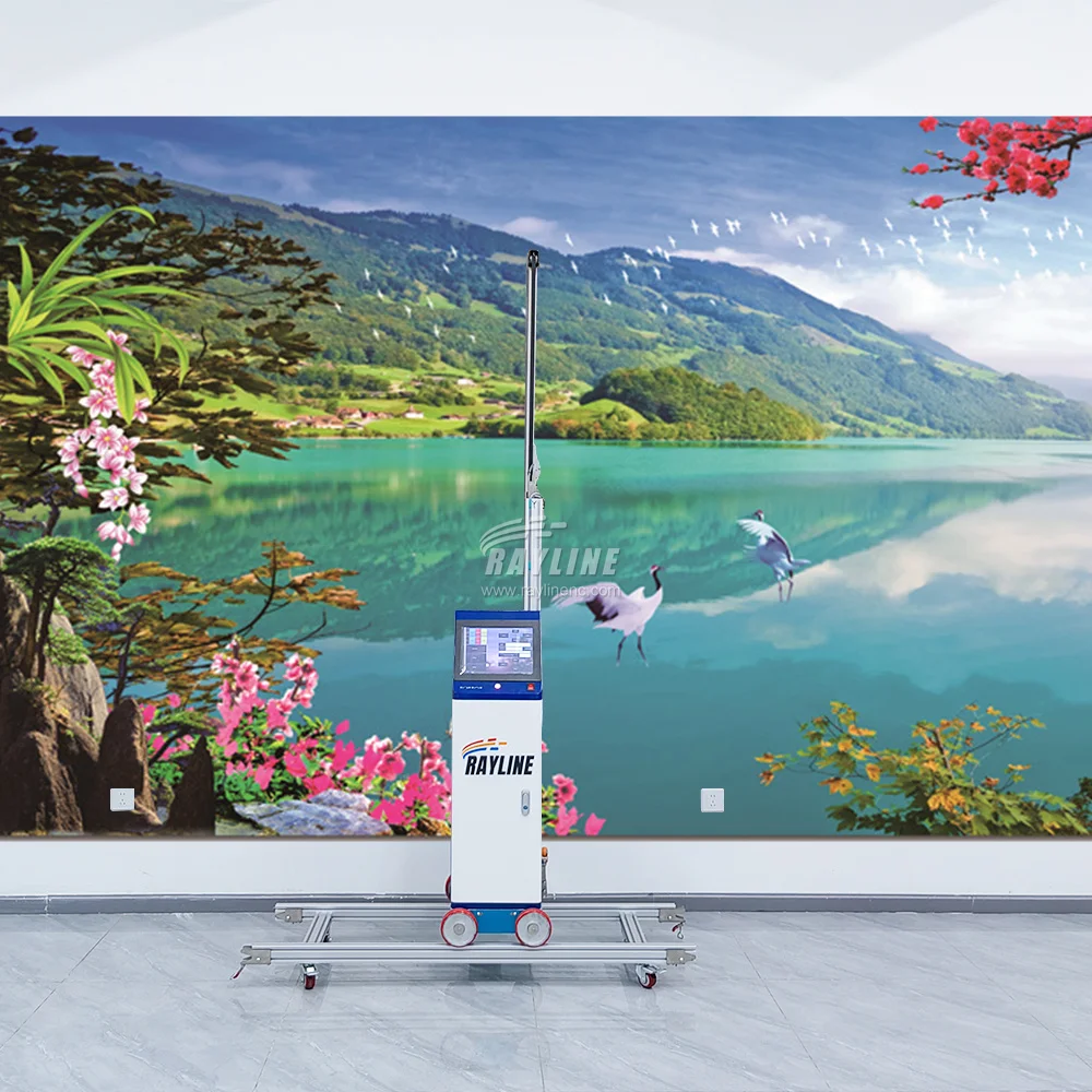 Высокоскоростная интеллектуальная настенная печатная машина AI 4K 3D