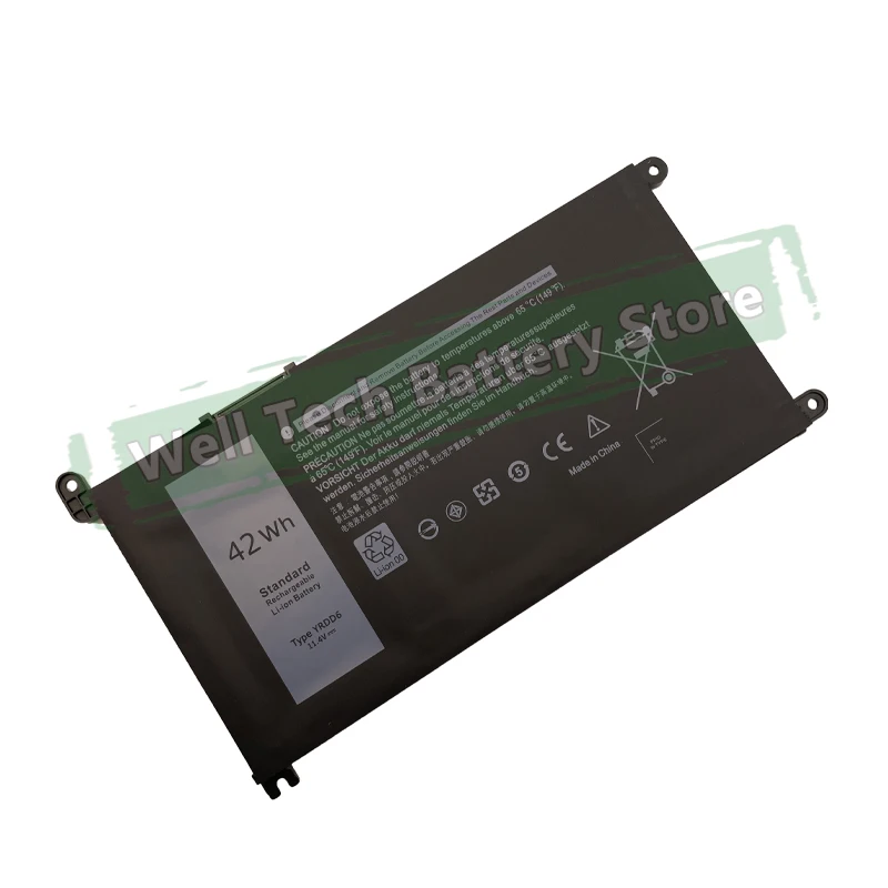 YRDD6 аккумулятор для ноутбука DELL inspiron 14-5490 5491 5493 5498 15-5590 5591 5593 5598 5480 5482 5485 5584
