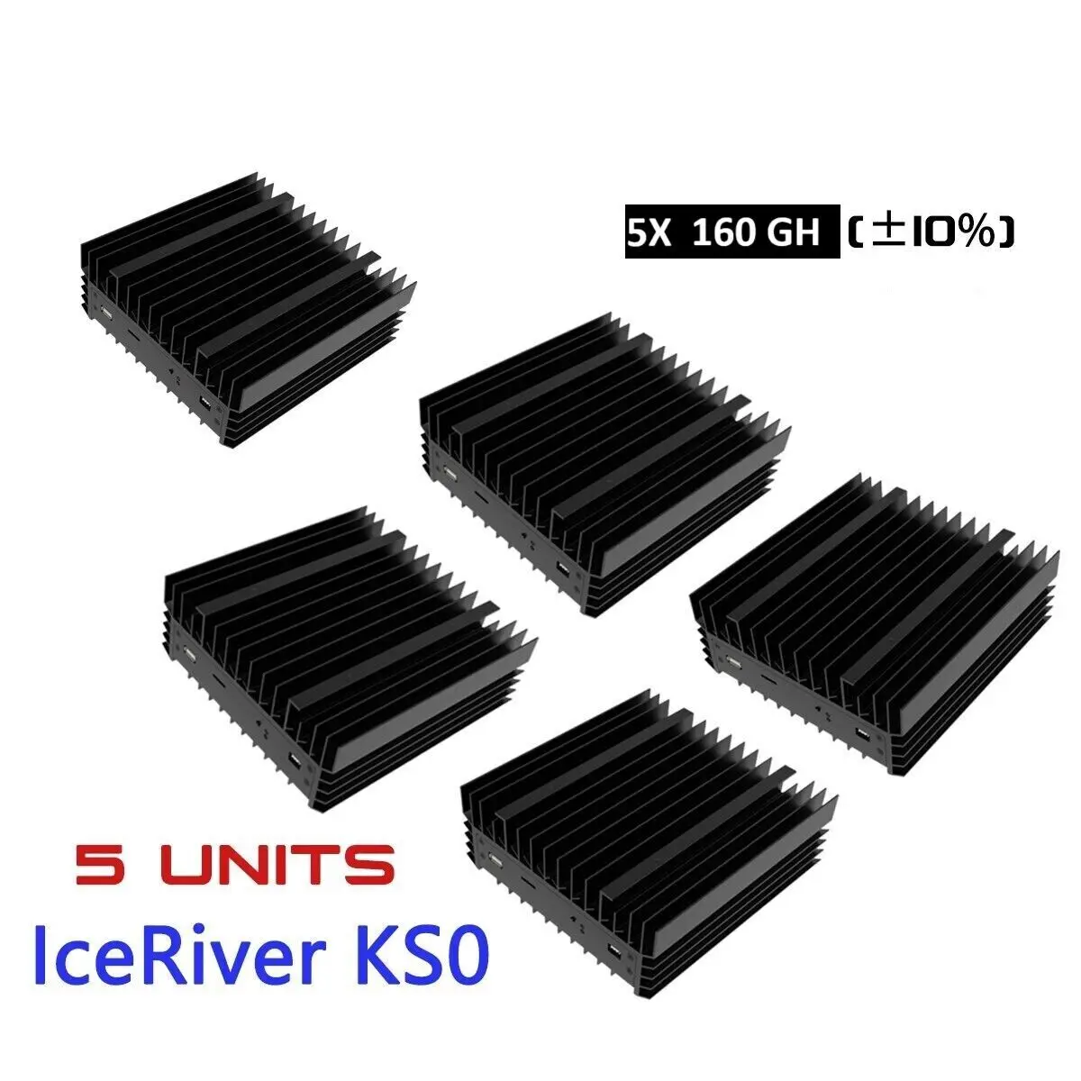 

BB Buy 2 get 1 free IN STOCK FRANCE - 5* KS0 MINER KASPA ICERIVER 160GH