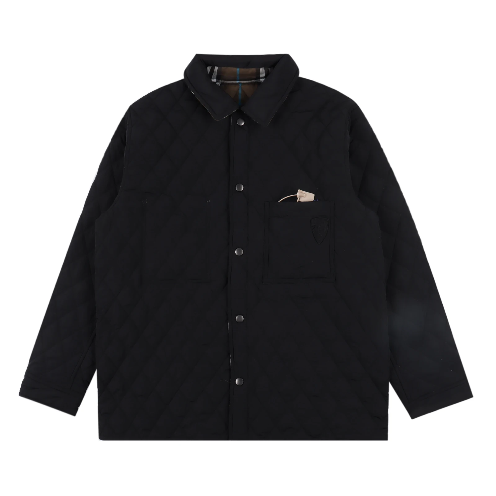 Двусторонняя хлопчатобумажная куртка Burberry style 1:1 пригодная для носки как мужчин