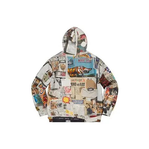 Supreme Art Print Многоцветная толстовка