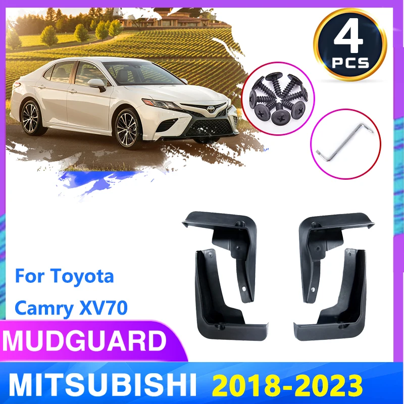 

Брызговики для Toyota Camry XV70, 2018-2023, 2021, 2022