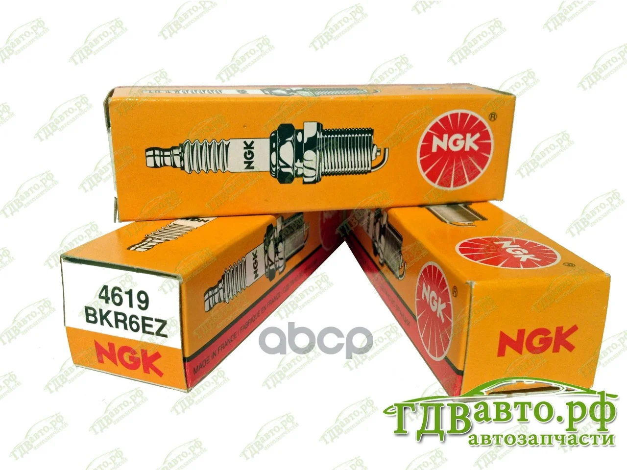4619 / Bkr6ez Свеча Зажигания Citroen: Berlingo 1.4 00-, C2 03-, C3 02-, Saxo 00-, Xsara Ii, Peugeot: 206, 307, Renault: Clio...