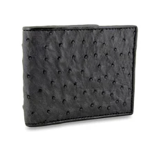 Men's wallet full genuine leather ostrich (and inside) (kst-081) wallet men's wallet genuine leather wallet ostrich skin wallet male wallet genuine leather coin purse wallet leather ostrich