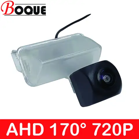 BOQUE 170 градусов 720P HD AHD Автомобильная камера заднего вида для Peugeot 206 207 307 седан 308 407 SW 5008