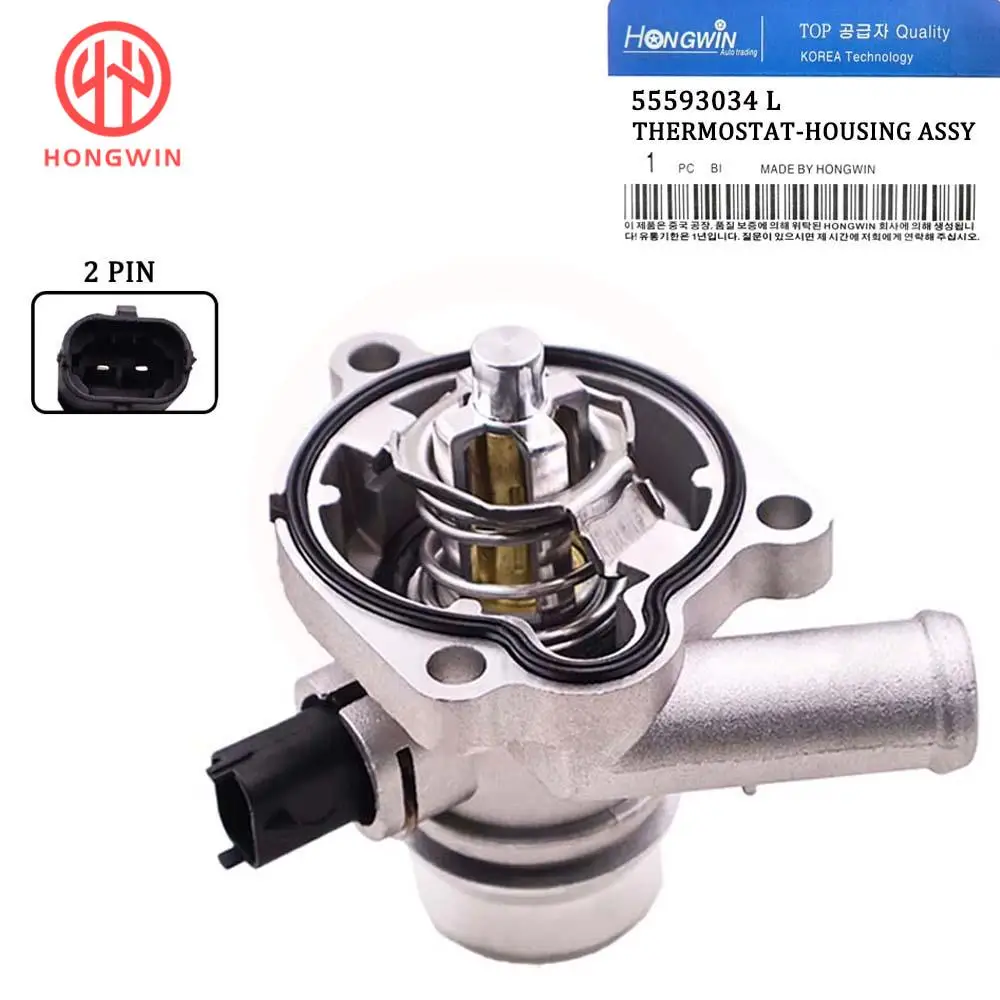 

Алюминиевый термостат охлаждающей жидкости двигателя 55593034 55579010 Для Chevrolet Chevy Cruze Limited Sonic Trax Buick Encore 1.4L 2011-2020