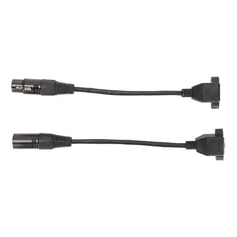 2 шт. XLR3 - RJ45 кабель 3pin Plug and Play Female XLR сетевой шнур для светодиодной ленты студии звукозаписи