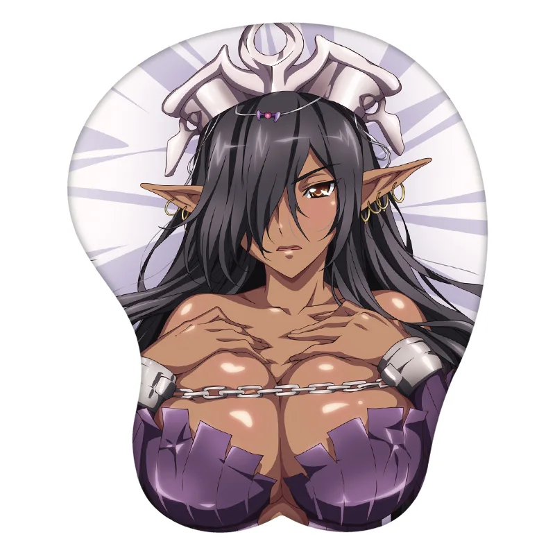 

Kuroinu Olga Discordia 3D Mouse Pad Anime Wrist Rest Silicone Sexy Creative Gaming Mousepad Mat