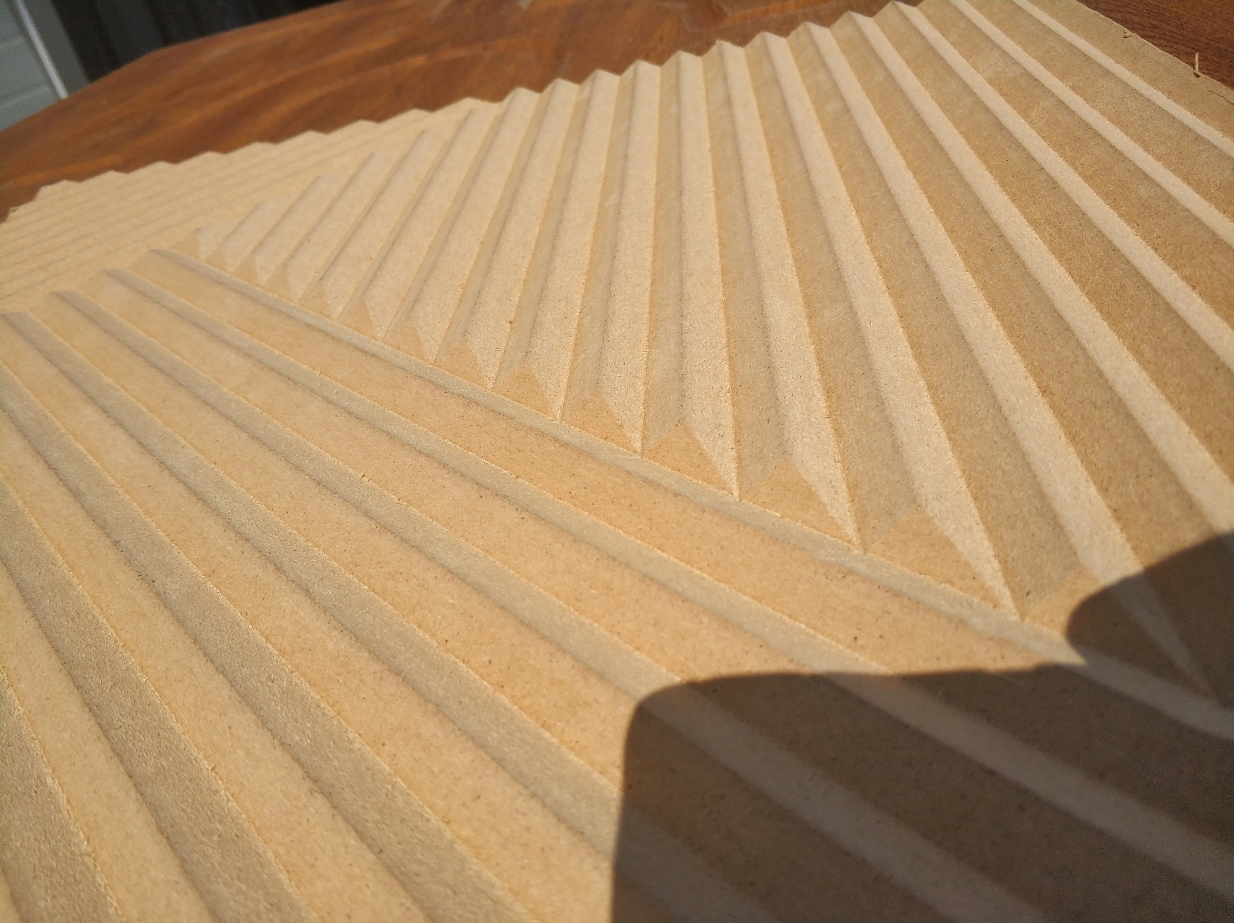 3 D Стеновая панель МДФ &quotФлоренция&quot ПОД ПОКРАСКУ 4 шт (1м2) толщина 10мм |