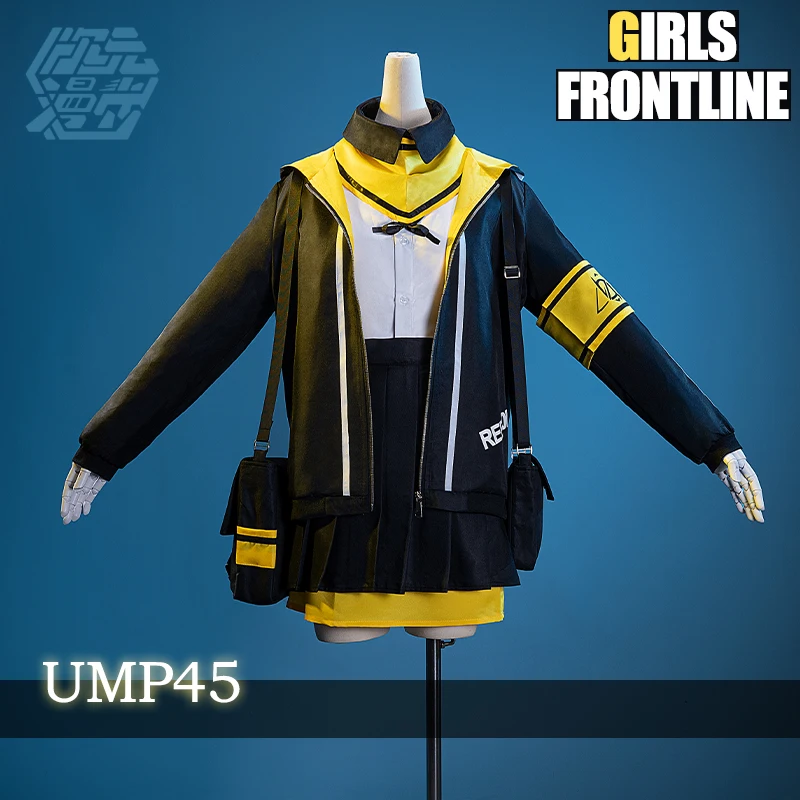 

Объемная прогулка-горячие аниме игры девушки фронтальная линия Ump45 Косплей костюмы Униформа костюм для Хэллоуина