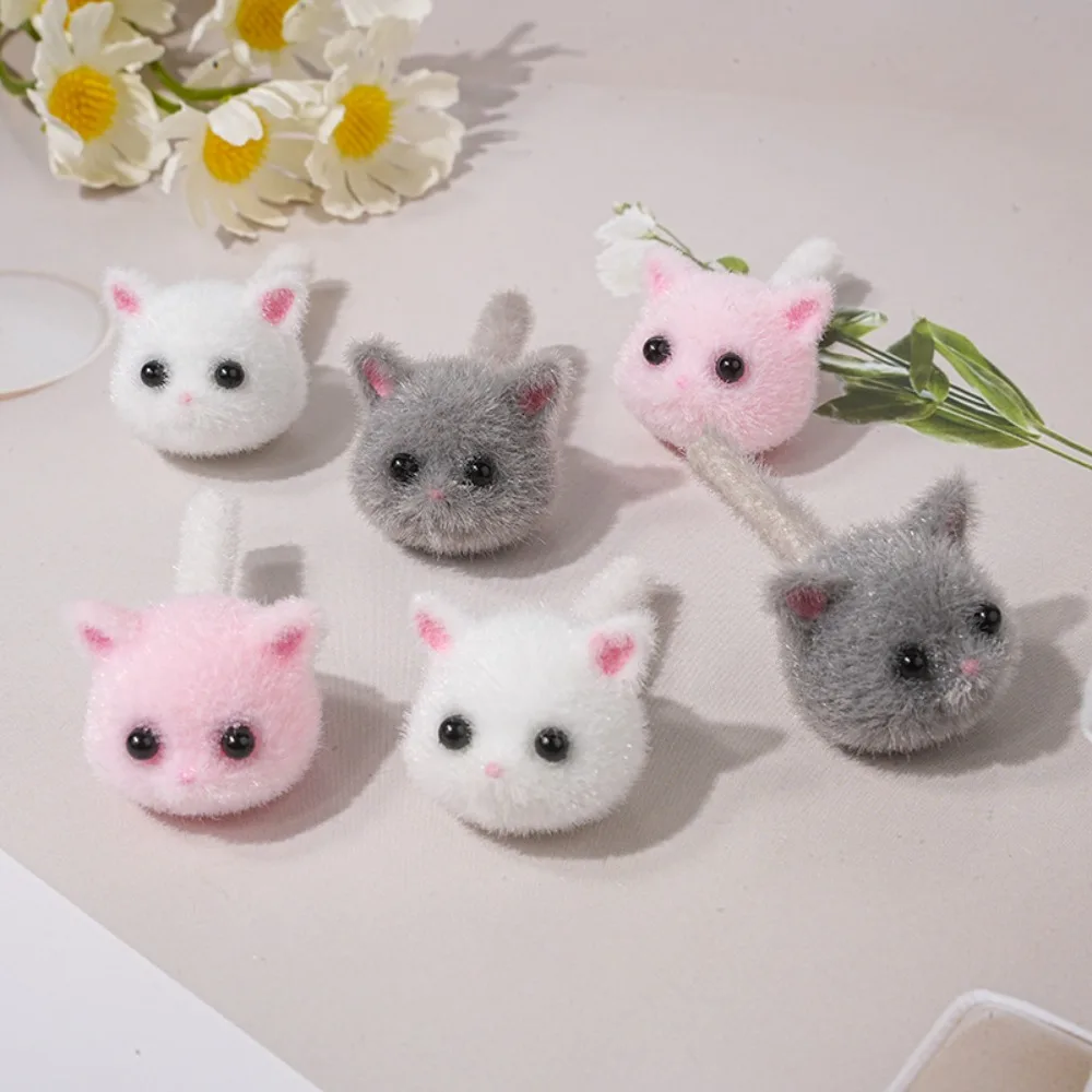 Трехмерные полимерные серьги в виде милых панд и кроликов ручной работы для