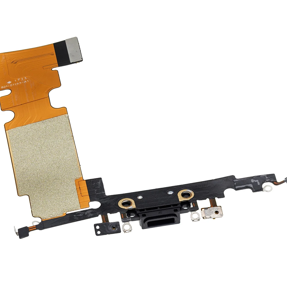 Teevo телефон гибкий кабель для iPhone 8 plus порт зарядки черный