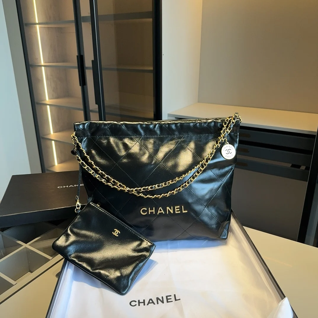 Стиль Copy1:1 Новая универсальная сумка через плечо с золотой этикеткой