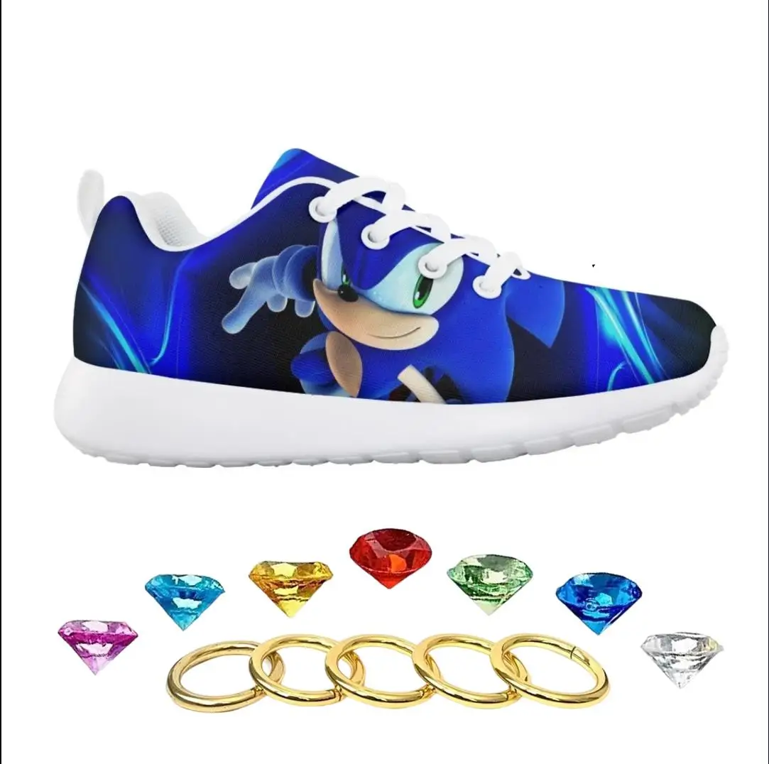

Sonic Shoes Kids Blue Gotta Go Fast Sonic Zapatillas Sonic Red Sonic Shoes For Kids Boys Girls Cartoon Anime Sonic Games Shoes