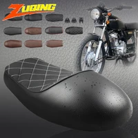 motorcycle seat cafe racer saddle cool for harley bobber honda c70 yamaha cg125 comfort waterproof universal moto accessories