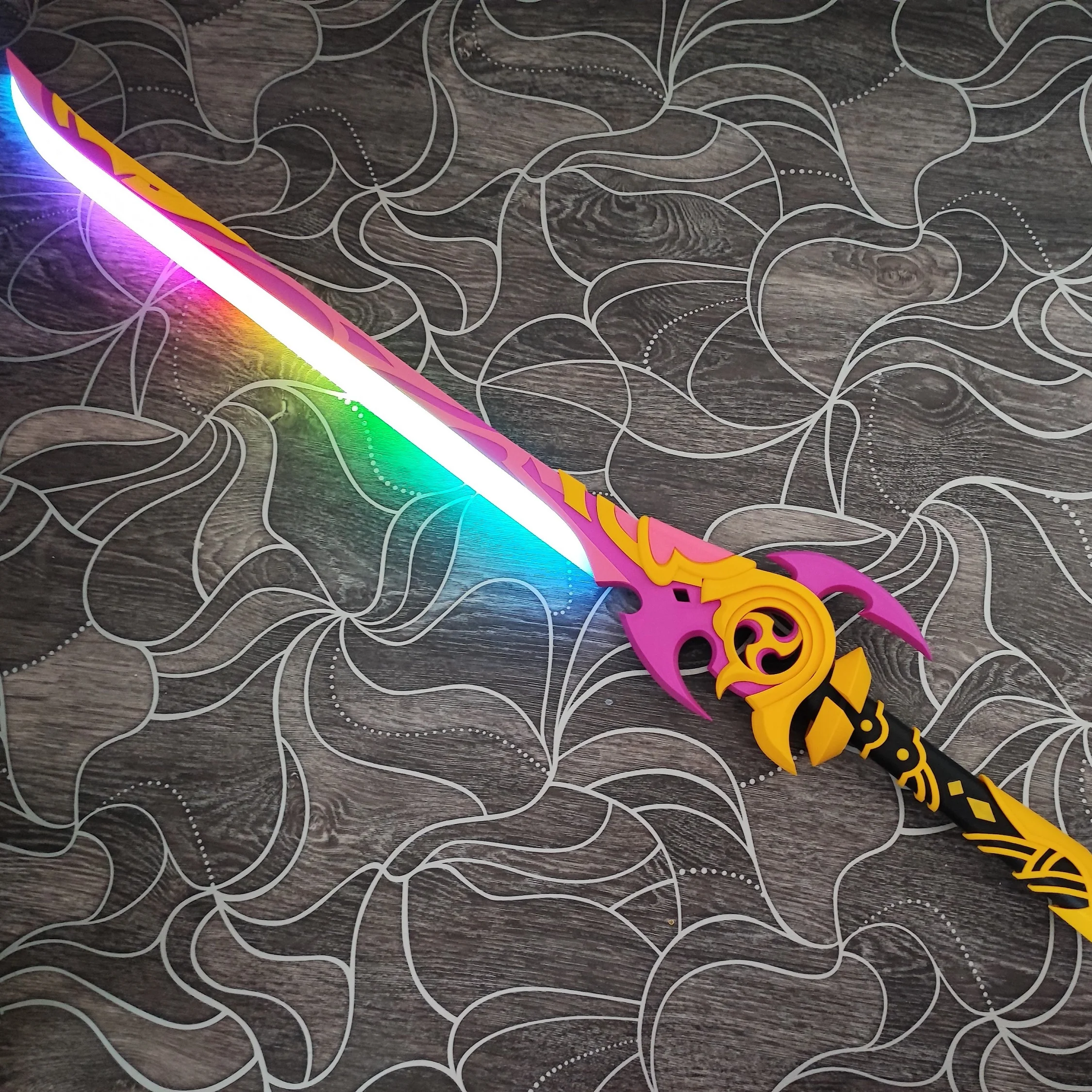 Mistsplitter Reforged Sword Genshin Impact Cosplay Props Role Gift