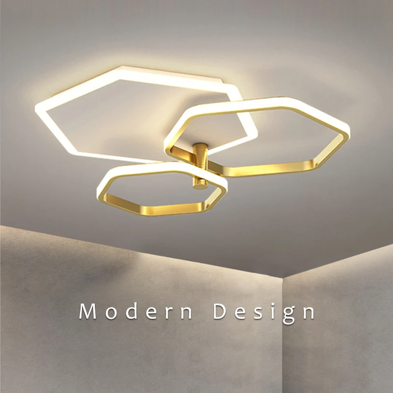 Современный простой светодиодный потолочный светильник для гостиной спальни