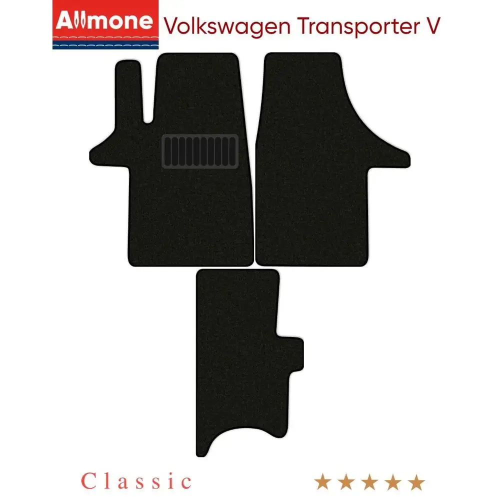 Коврики автомобильные в салон &quotКлассик&quot для Volkswagen Transporter 5 (T5) (2003 - 2015) /