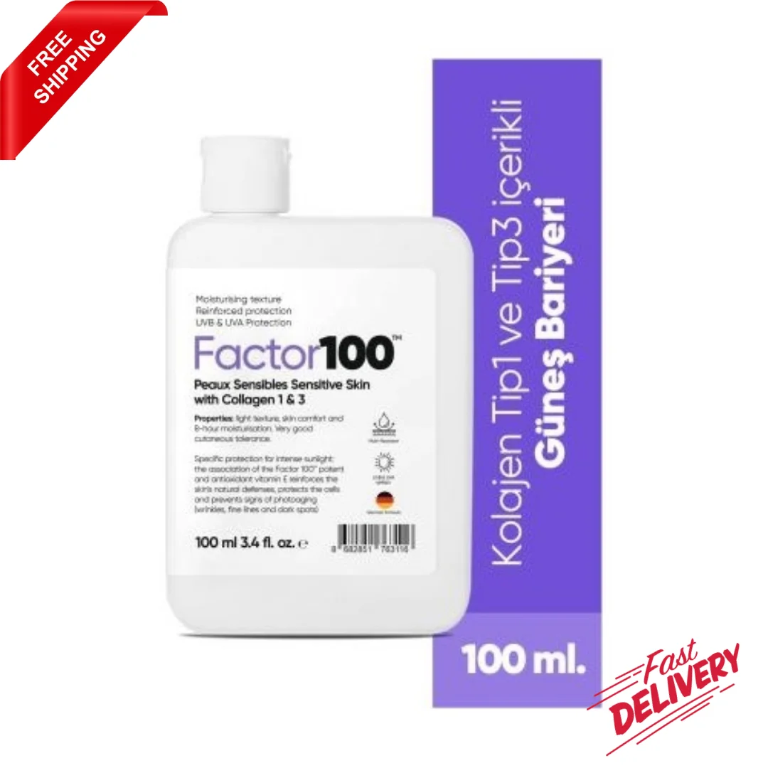 

Factor100 Sunscreen Ultra Moisturizing Blemish Anti High Protection SPF50 100ML