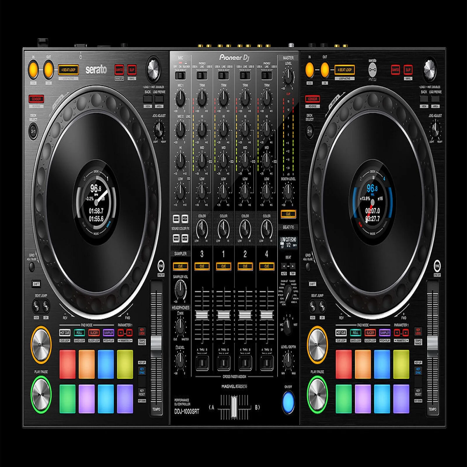 

Купите 2 получить 1 Pioneer DJ DDJ-1000SRT 1000, 4 канала Serato DJ контроллер 32 Гб 64 Гб подарок с 1X сумкой