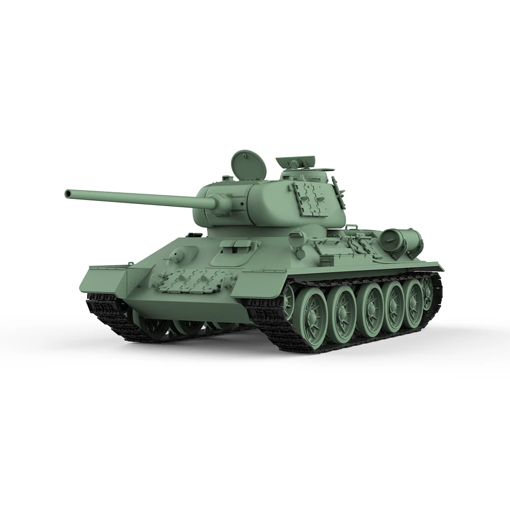 SSMODEL SS755 1/76 1/64 1/56 Советский T-34-85/ZiS-S-53 Средний танк 20 мм WarGaming Военная модель S