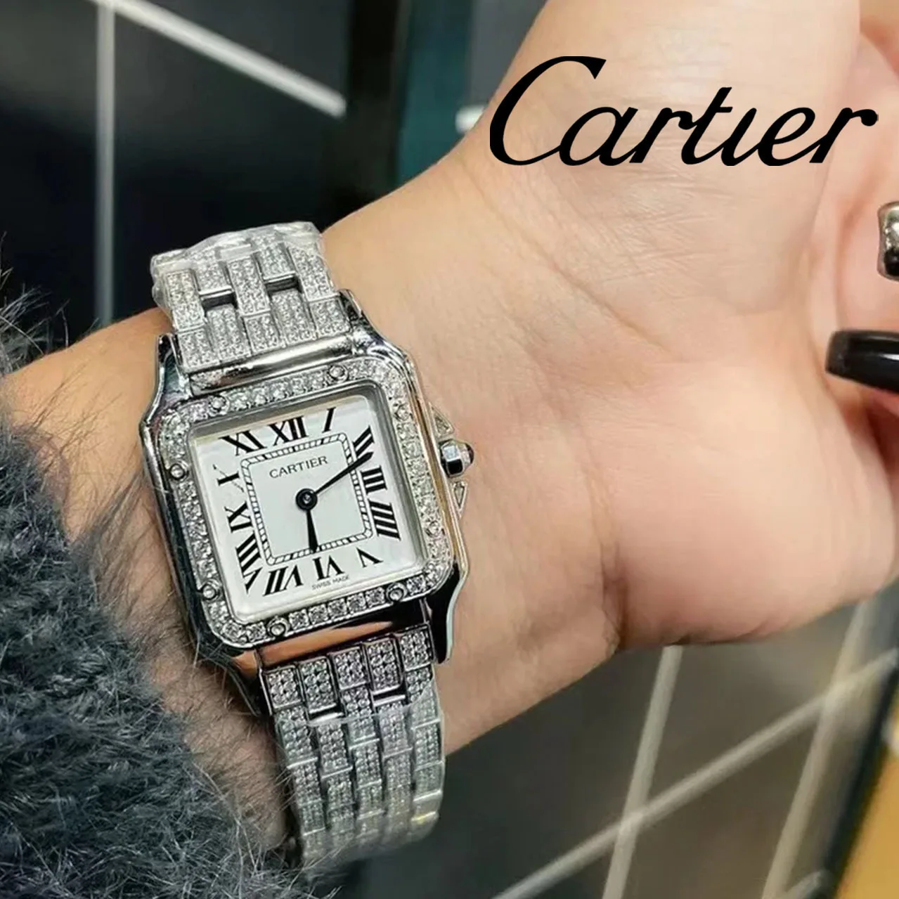 Часы в стиле Cartier – это модные нишевые легкие роскошные изысканные простые и