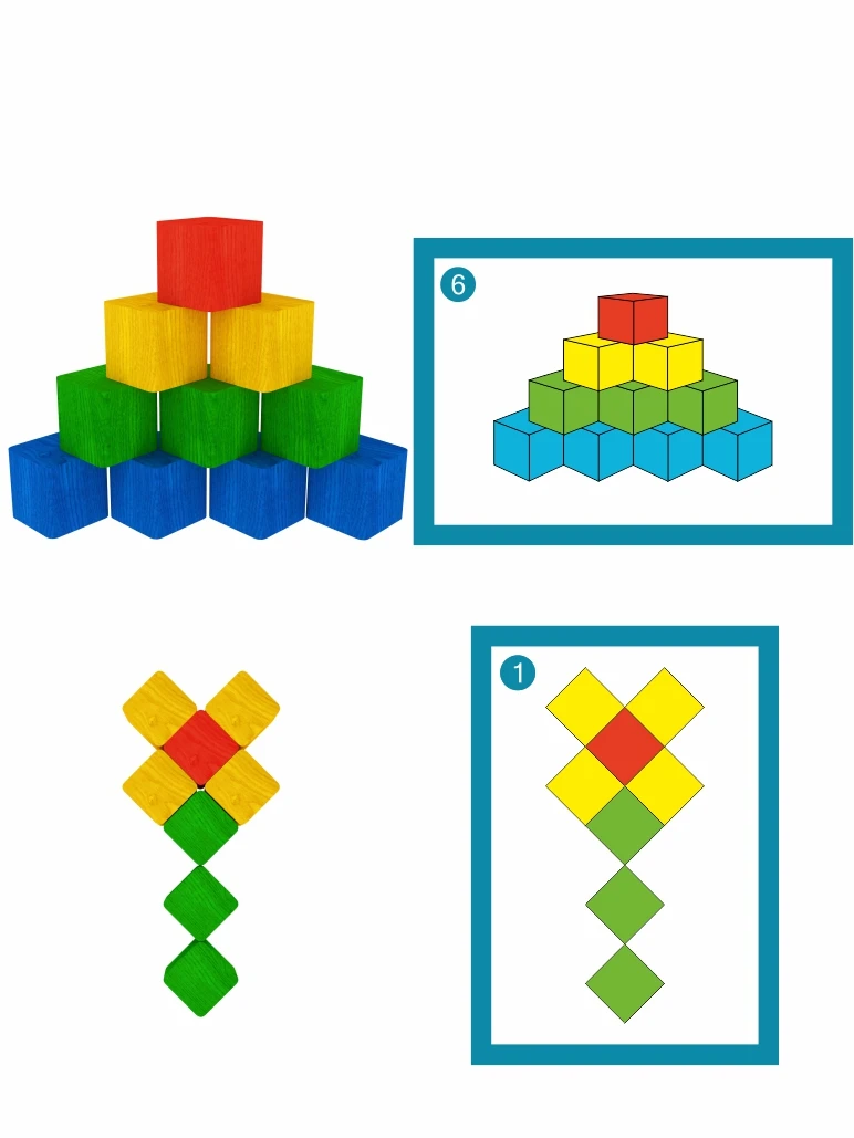 Кубики для мозаики. Мозаика из кубиков. Мозаика из деревянных кубиков. Мозайка из кубиков и треугольников. Методика 6 кубиков мозаика.