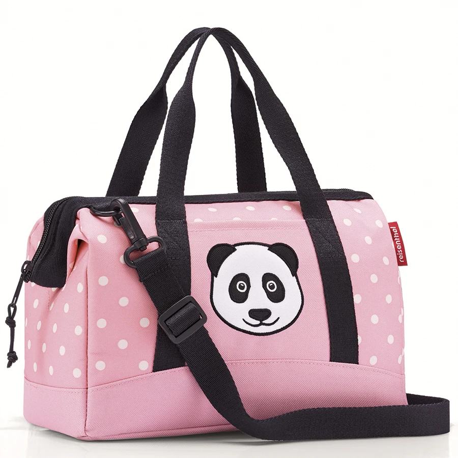 Сумка детская Reisenthel Allrounder XS panda dots pink (IQ3072) 27*21*11 8 см. |