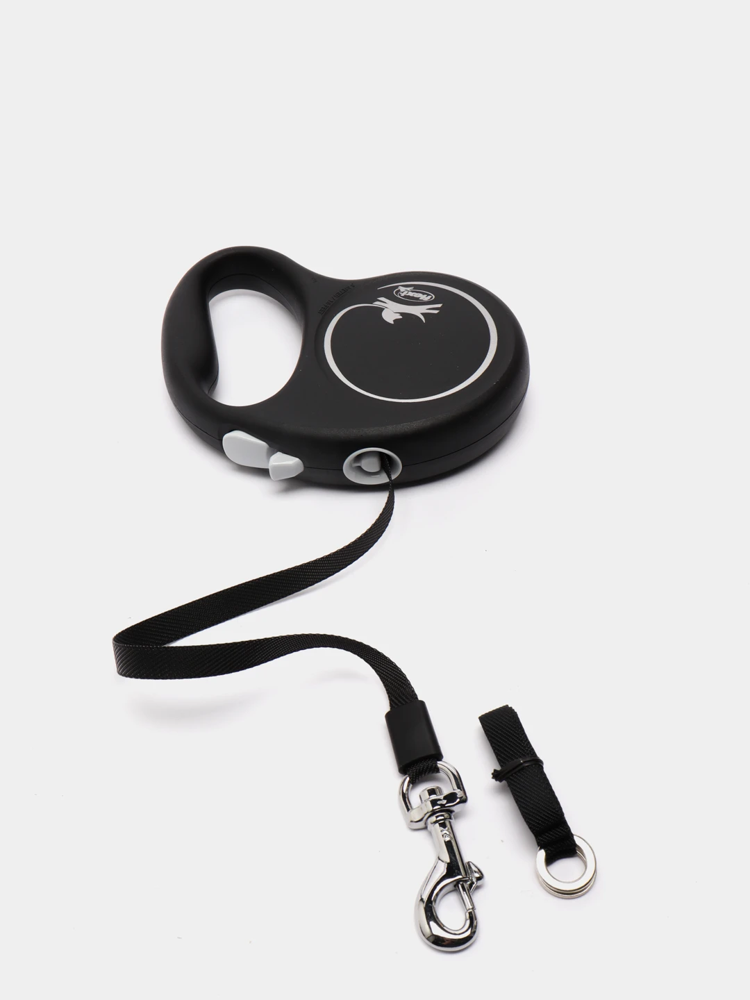 Поводок рулетка для собак flexi 5. Flexi black design l 5m 79473.