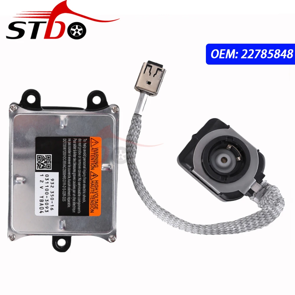 

22785848 ксеноновый балласт для фар и Hid лампочка для лампы, блок управления воспламенителем для Cadillac SRX 2012-2016 OEM